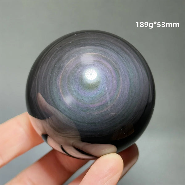 Rainbow Obsidian Ball-ToShay.org