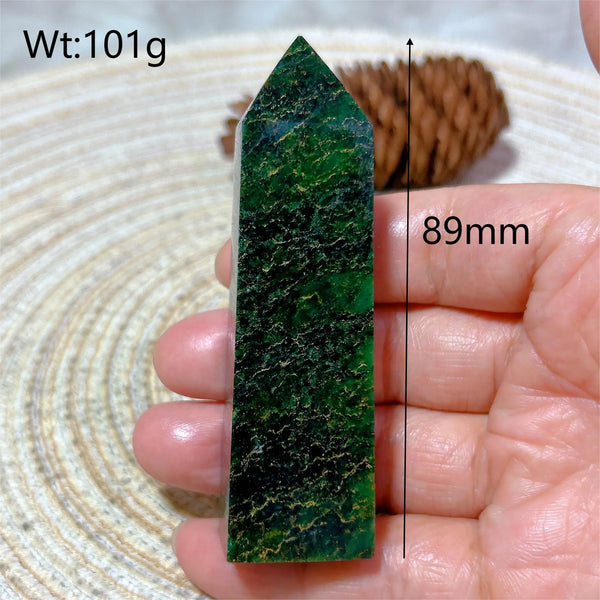 Green Emerald Quartz Point-ToShay.org