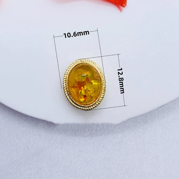 Yellow Beeswax Bead-ToShay.org