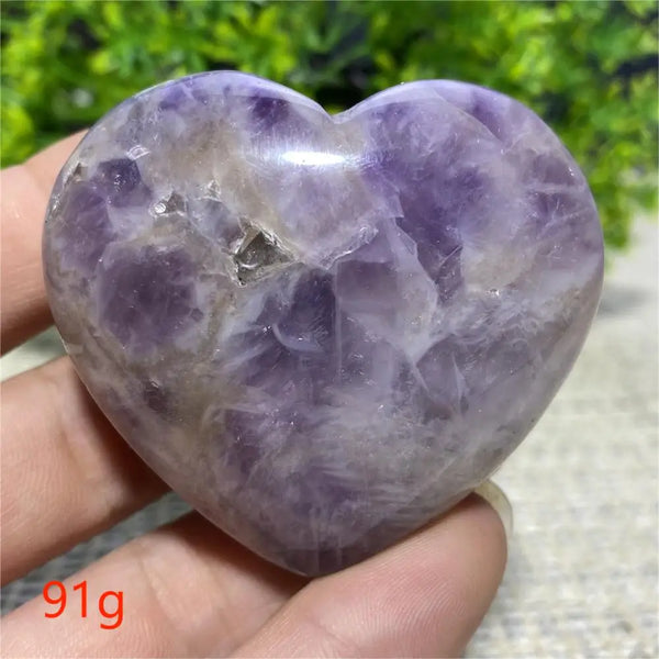 Purple Dream Amethyst Heart-ToShay.org
