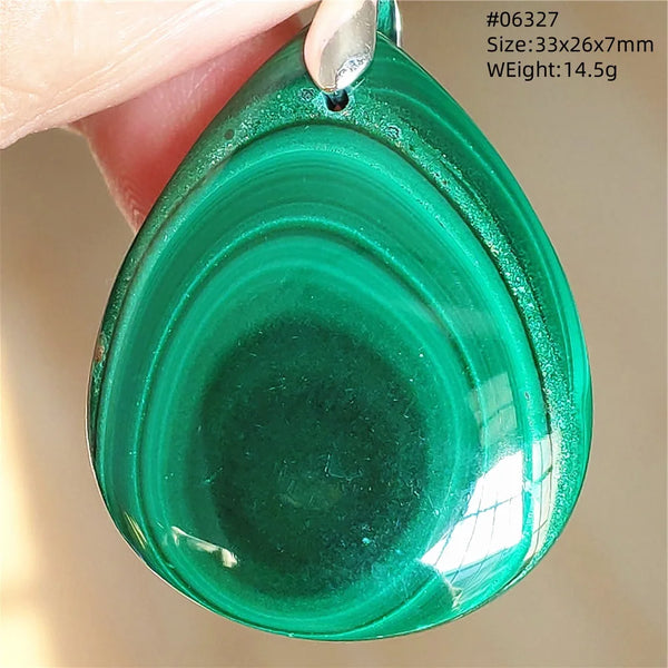 Green Malachite Pendant-ToShay.org