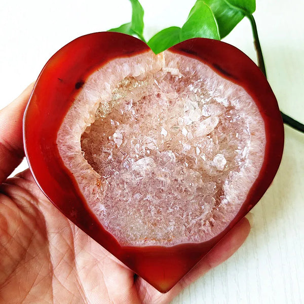 Red Agate Heart-ToShay.org