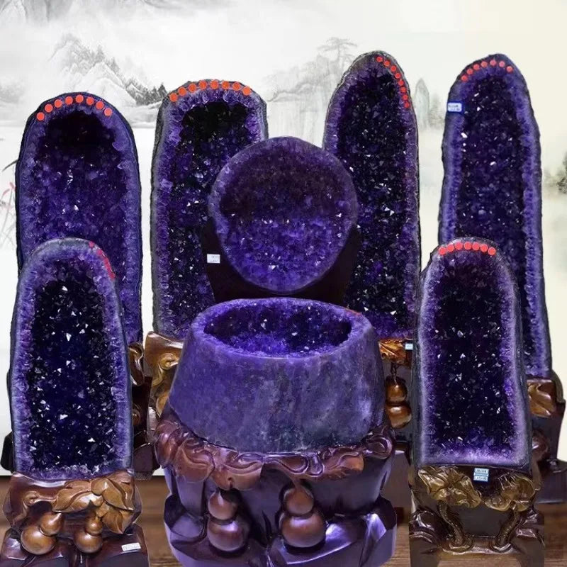 Purple Amethyst Crystal Cave-ToShay.org