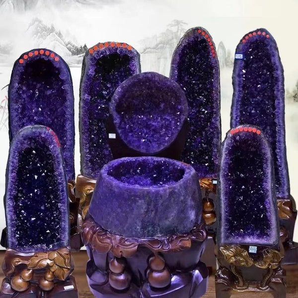 Purple Amethyst Crystal Cave-ToShay.org