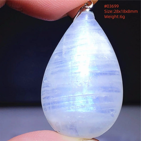 Blue Light Moonstone Pendant-ToShay.org