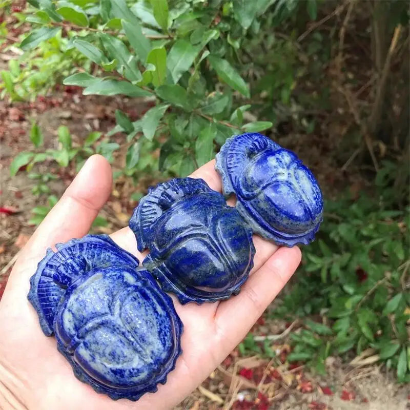 Blue Lapis Lazuli Beetle-ToShay.org