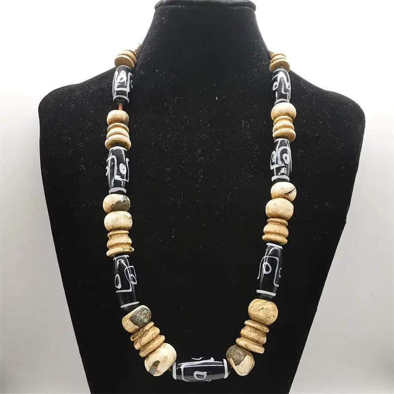 White Conch Shell Beads-ToShay.org