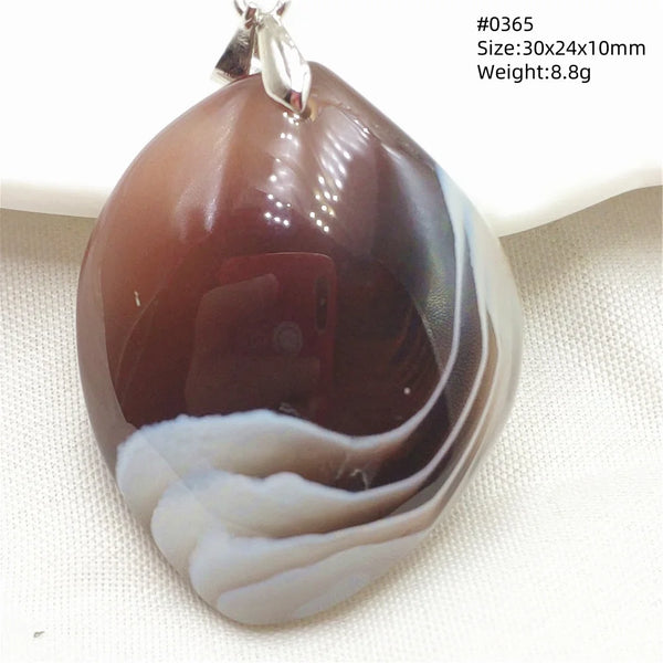 Red Lace Agate Pendant-ToShay.org