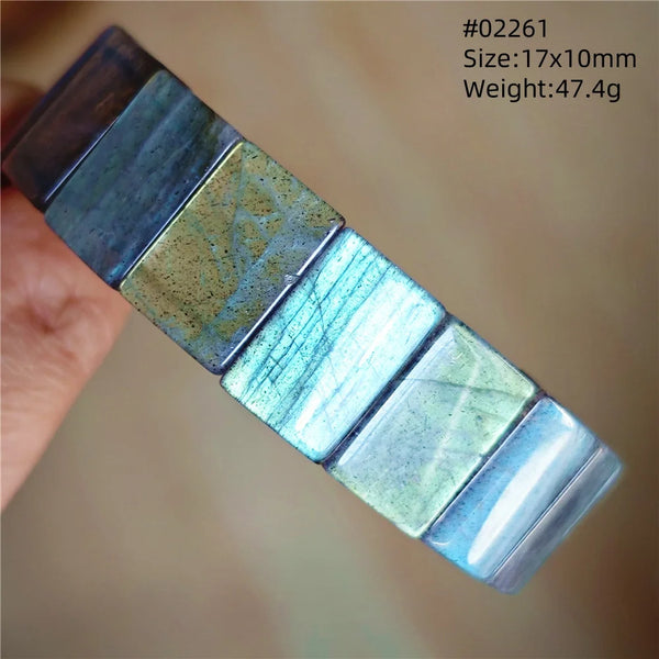 Blue Labradorite Bracelet-ToShay.org