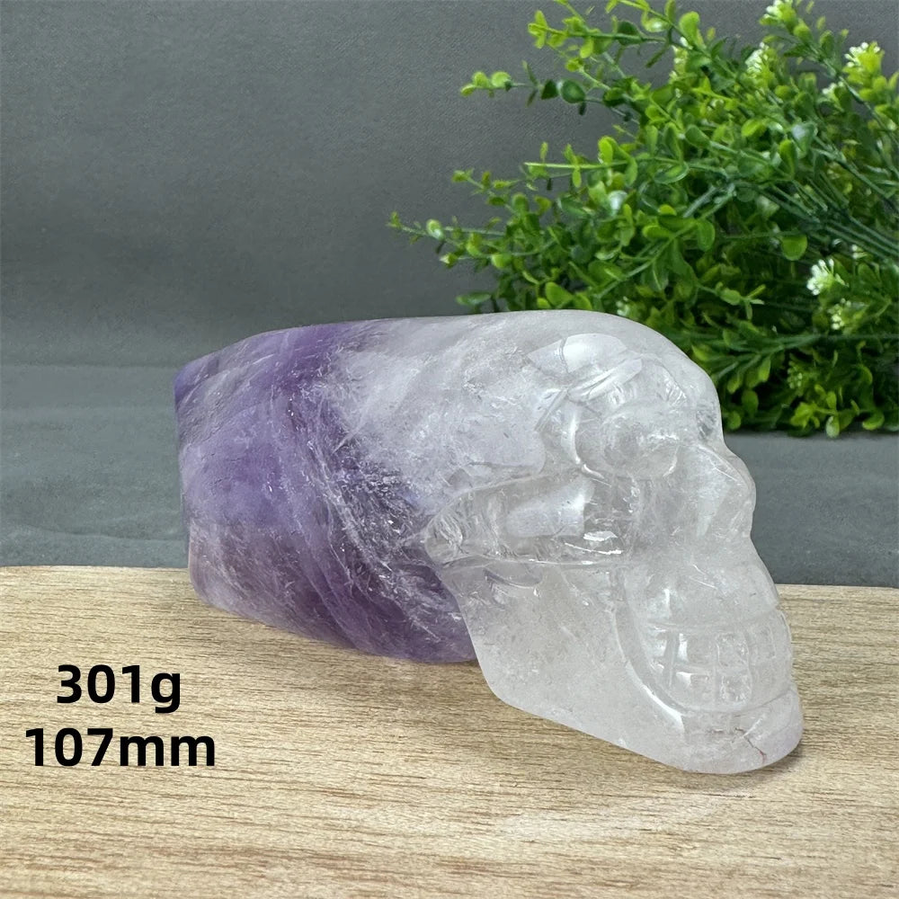 Purple Amethyst Skulls-ToShay.org