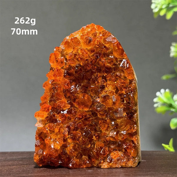 Orange Citrine Cave Cluster-ToShay.org