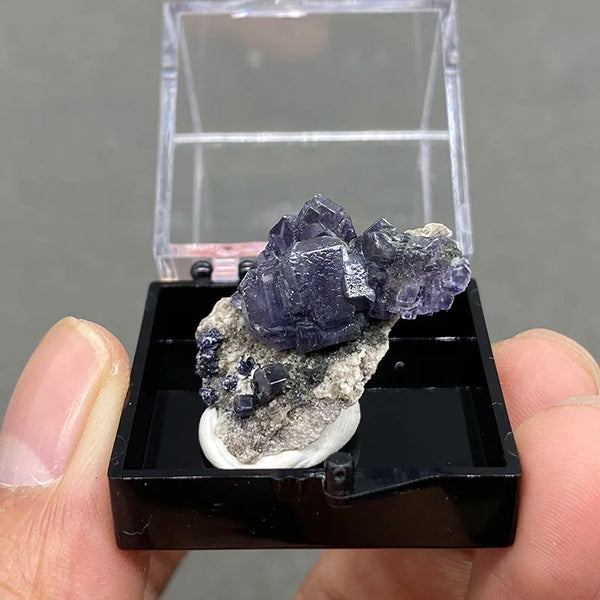 Purple Fluorite Crystal-ToShay.org