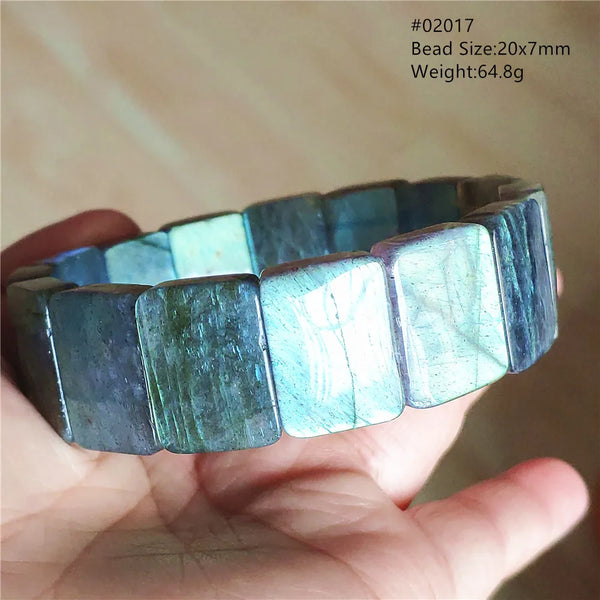 Blue Labradorite Bracelet-ToShay.org