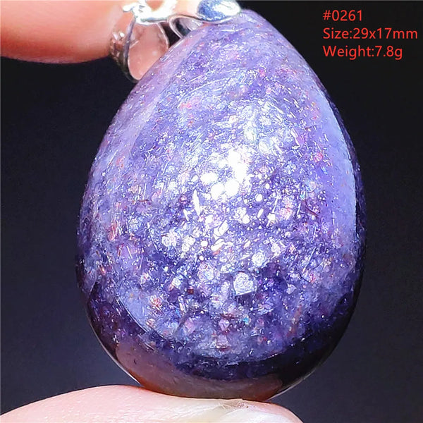 Red Blue Lolite Pendant-ToShay.org