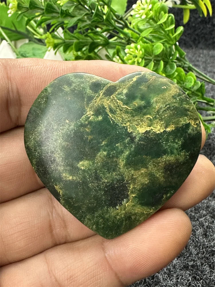 Green Emerald Stone Heart-ToShay.org
