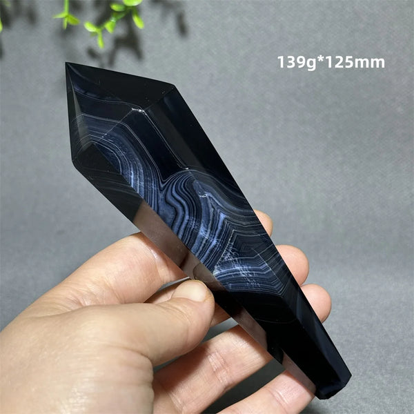 Black Agate Scepter-ToShay.org