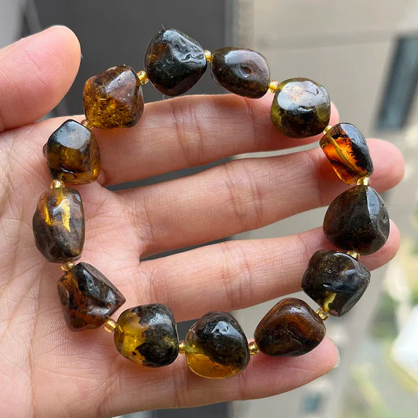 Yellow Amber Bracelet-ToShay.org