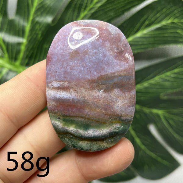 Sea Jasper Palm Stone-ToShay.org