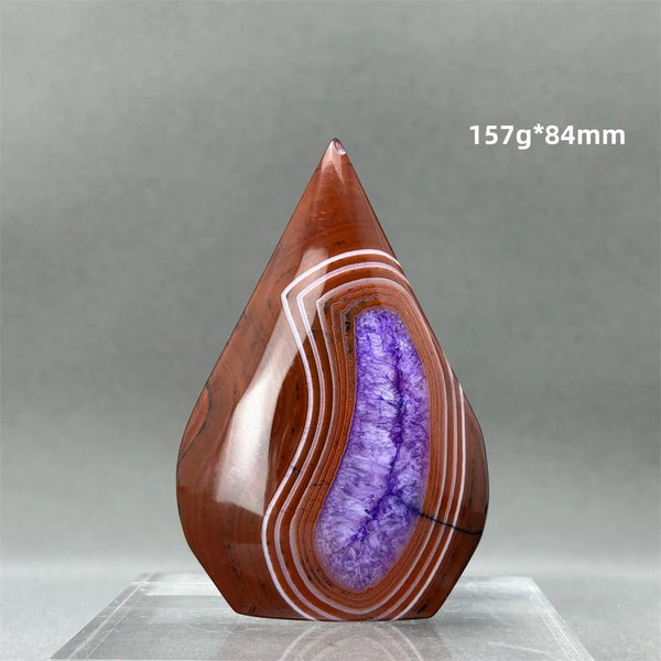 Purple Agate Torch-ToShay.org