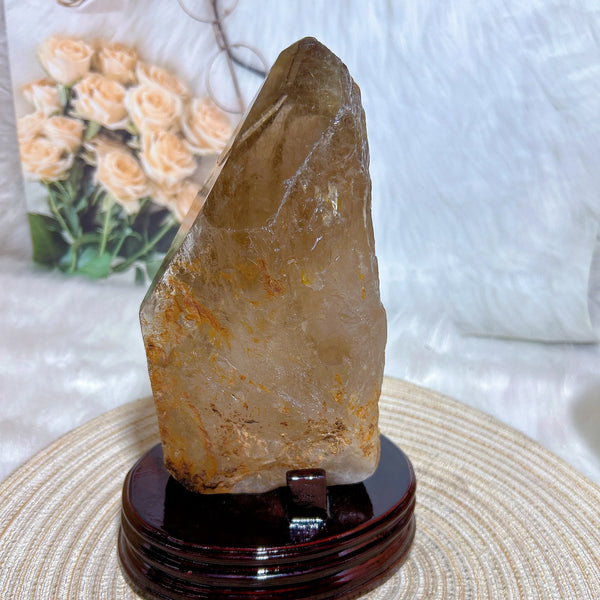 Smokey Rutilated Quartz Tower-ToShay.org