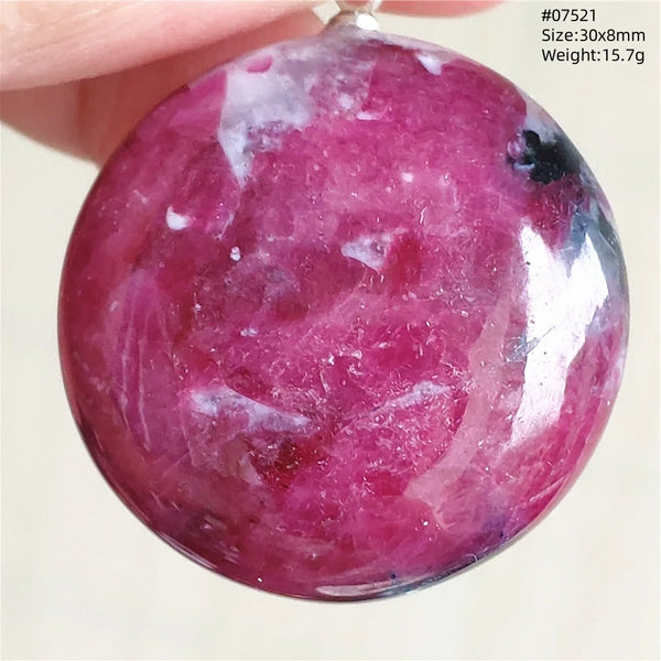 Red Ruby Zoisite Pendant-ToShay.org