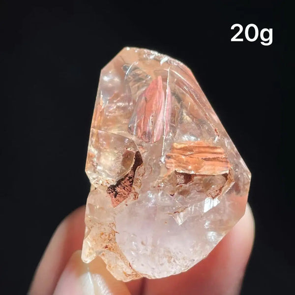 Red Quartz Crystal Cluster-ToShay.org