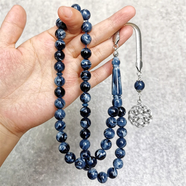 Blue Marble Prayer Beads-ToShay.org