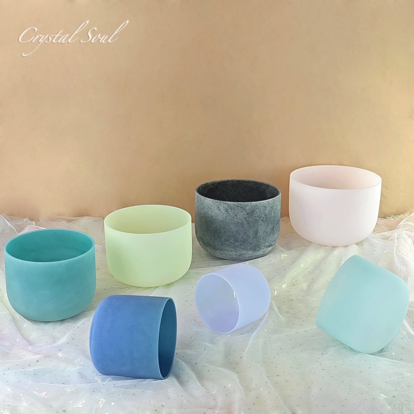 Mixed Gemstone Fusion Crystal Bowl-ToShay.org