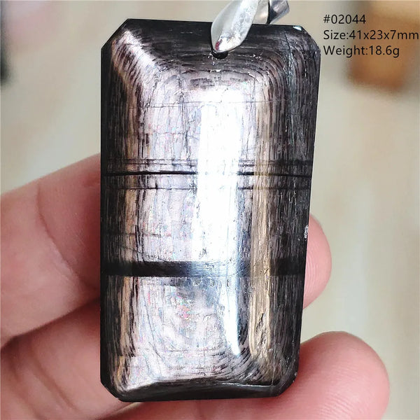 Black Hypersthene Pendant-ToShay.org