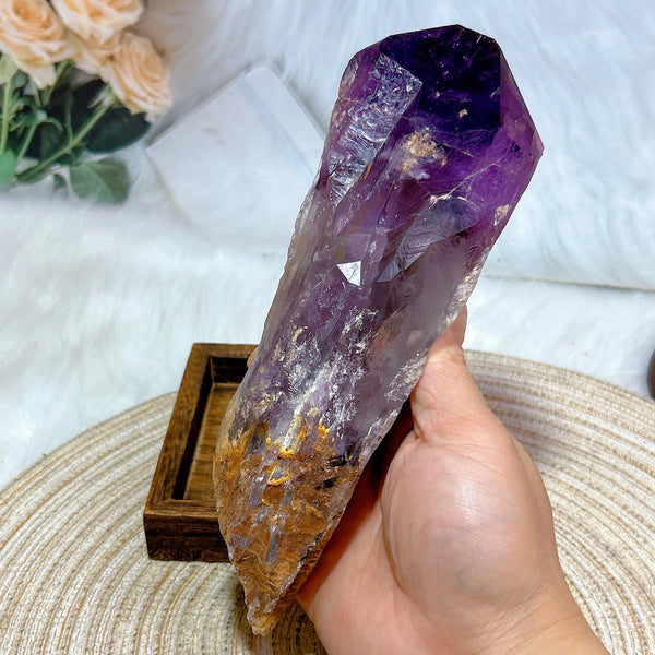 Purple Amethyst Sceptre-ToShay.org