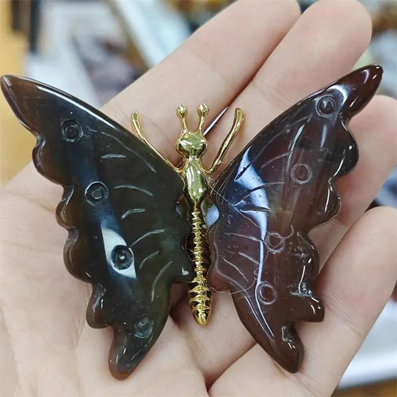 Mixed Agate Butterfly-ToShay.org