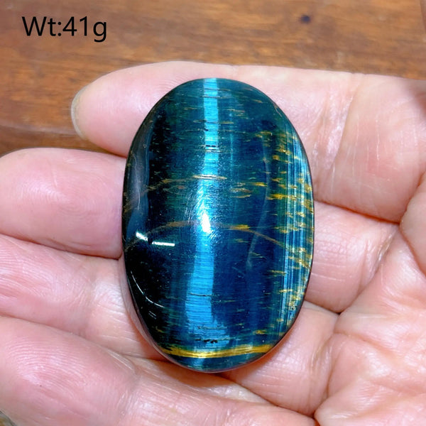 Blue Yellow Tiger Eye Stone-ToShay.org