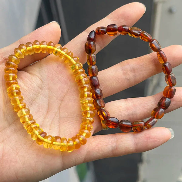 Yellow Amber Bracelet-ToShay.org