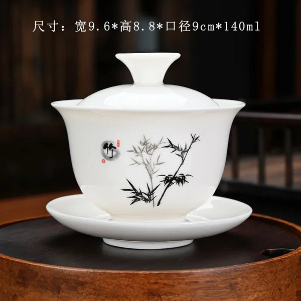 Gaiwan Ceramic Tea Tureen-ToShay.org