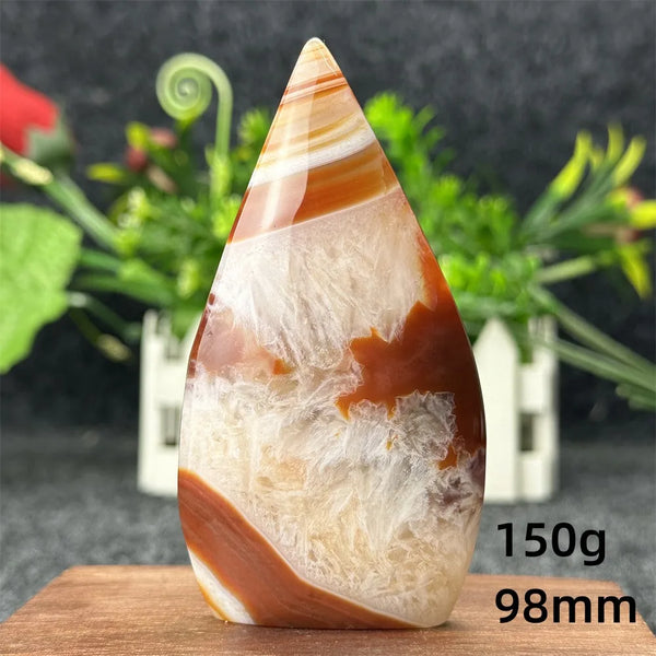 Red Carnelian Striped Agate-ToShay.org