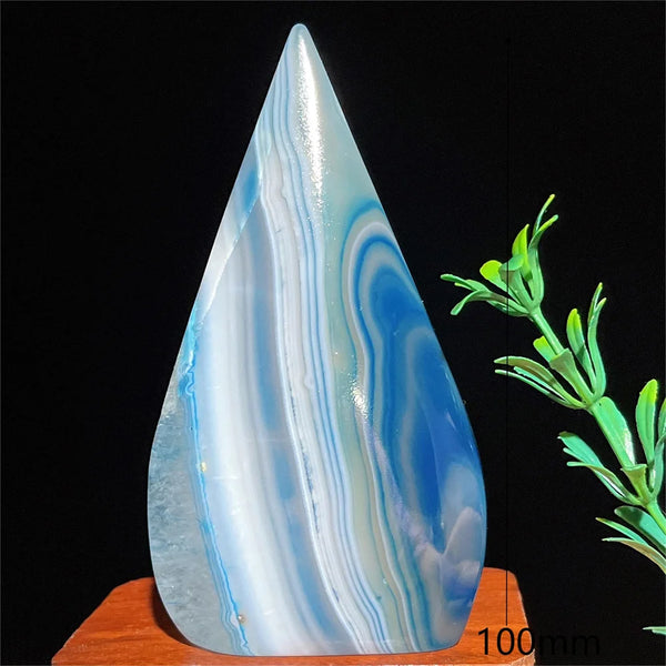 Blue Lace Agate Flame-ToShay.org