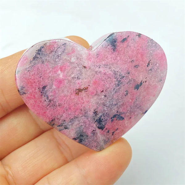 Pink Rose Stone Heart-ToShay.org