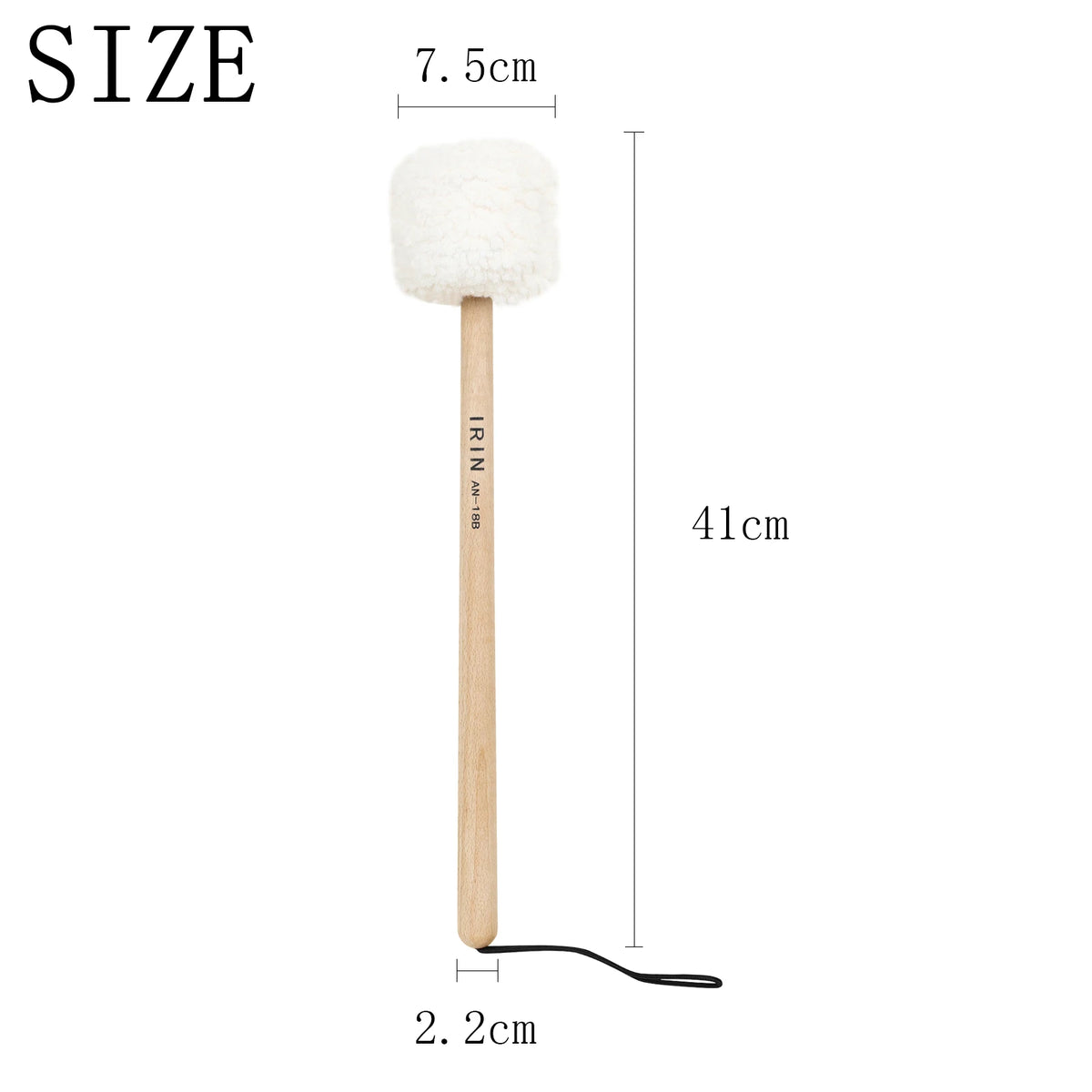 Wood Wool Gong Mallet-ToShay.org