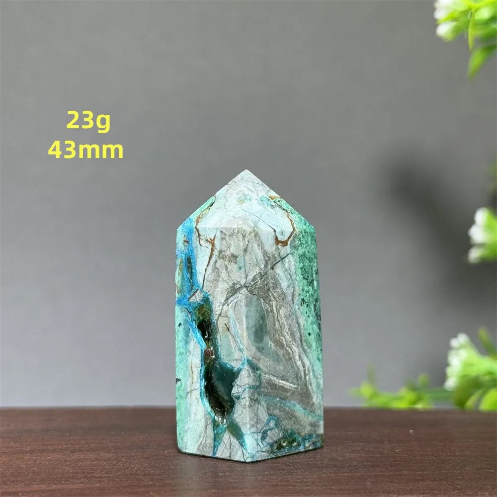 Blue Phoenix Crystal Point-ToShay.org