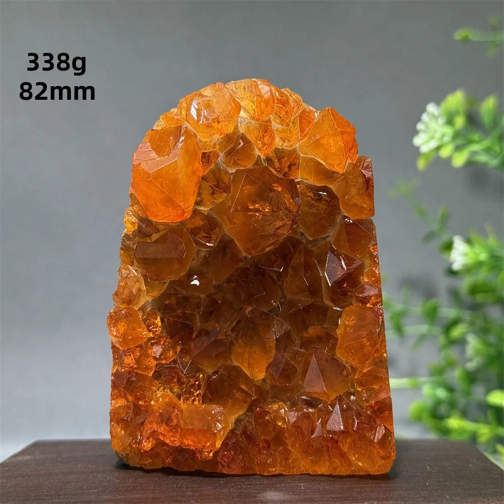 Orange Citrine Cave Cluster-ToShay.org