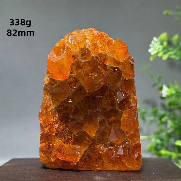 Orange Citrine Cave Cluster-ToShay.org