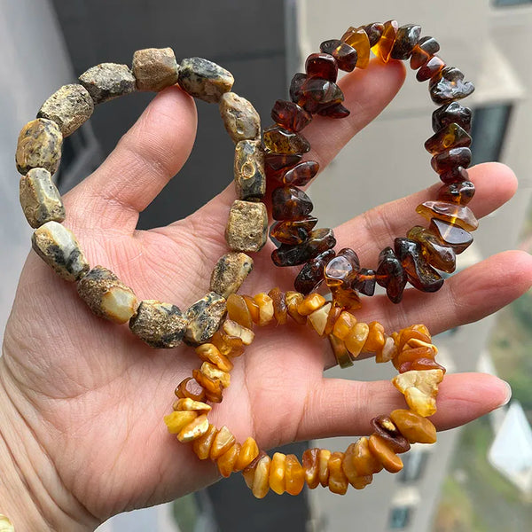 Yellow Amber Bracelets-ToShay.org