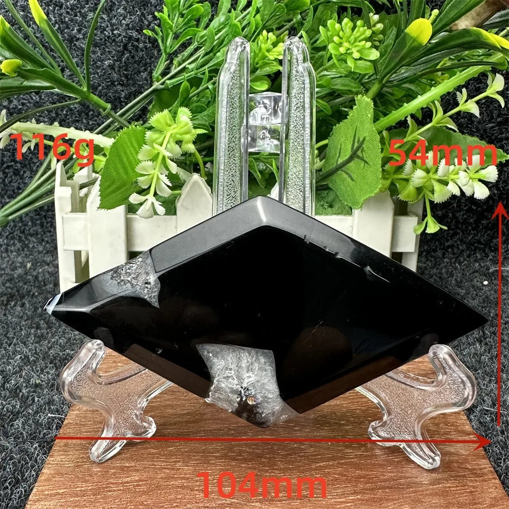 Black Agate Diamond-ToShay.org