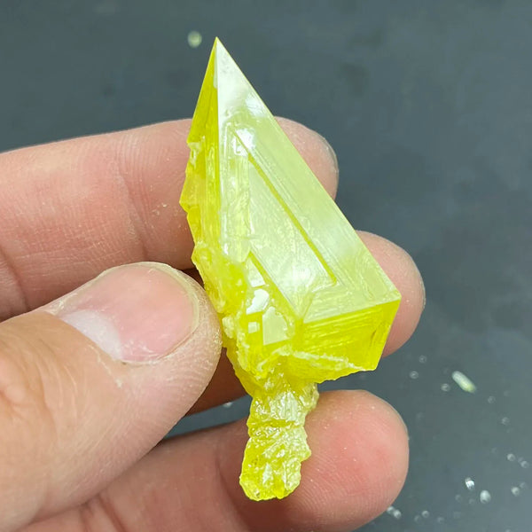 Yellow Sulfur Rock Quartz-ToShay.org