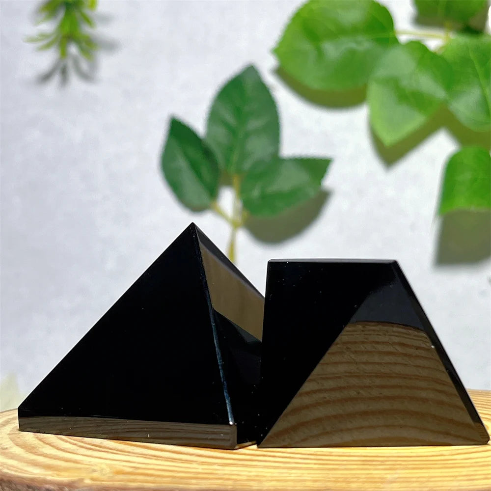 Black Obsidian Pyramid-ToShay.org