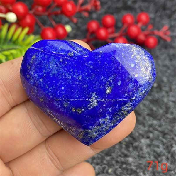 Blue Lapis Lazuli Heart-ToShay.org