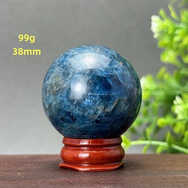 Blue Apatite Quartz Ball-ToShay.org