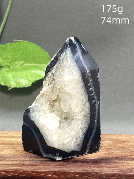 Black Striped Agate Tower-ToShay.org