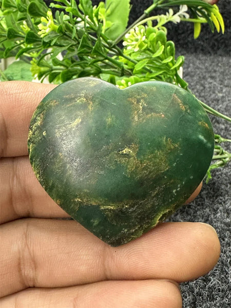 Green Emerald Stone Heart-ToShay.org
