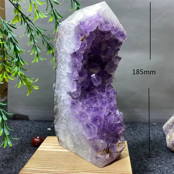 Purple Amethyst Geode-ToShay.org